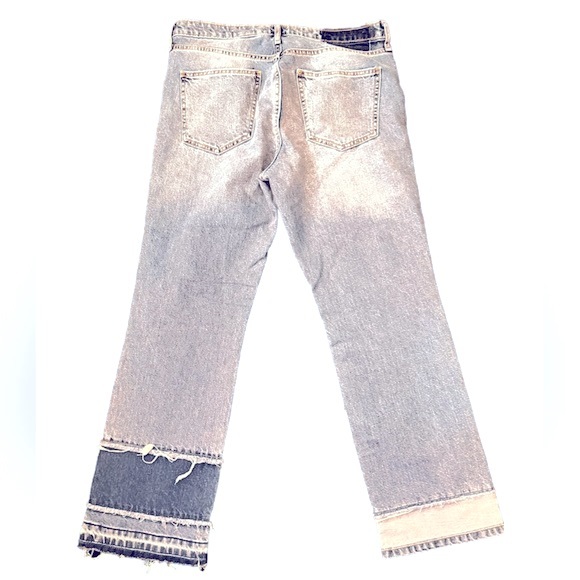 Denim Straight Cut High Waist Size 28 - Picture 3 of 5